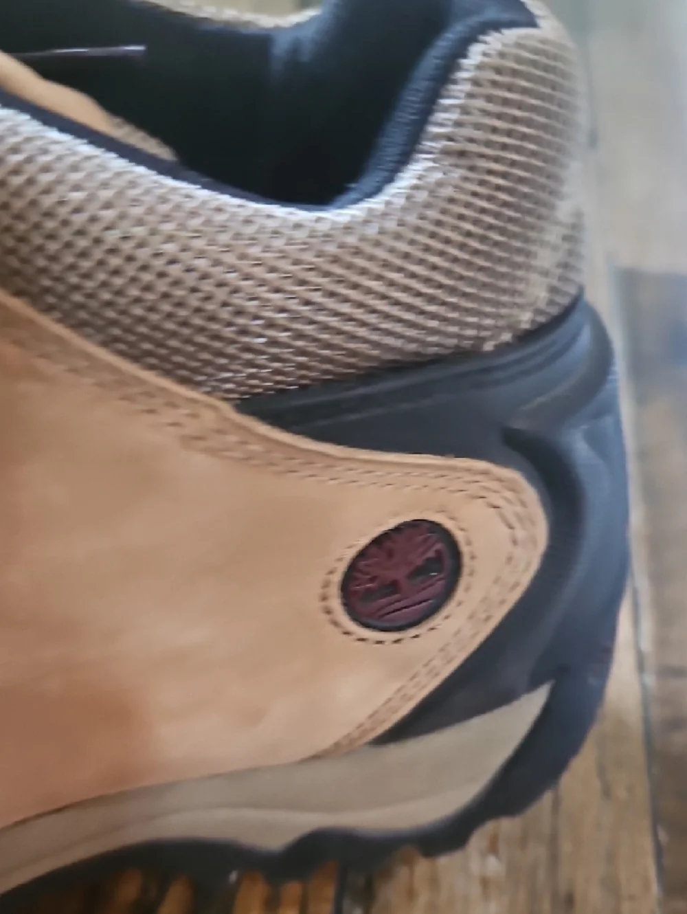 Timberland Men's Tan and Black Hiking‎ Boot
